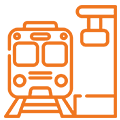 Easy access to civic infrastructure and public transport