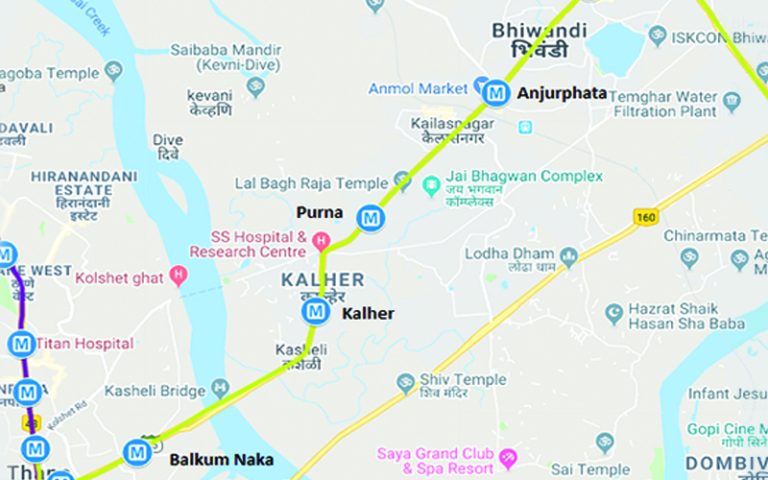 Bhiwandi map